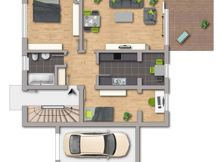 Reihenmittelhaus zum Kauf 275.000 € 6 Zimmer 152 m² 241 m² Grundstück Röttgersbach Duisburg 47167