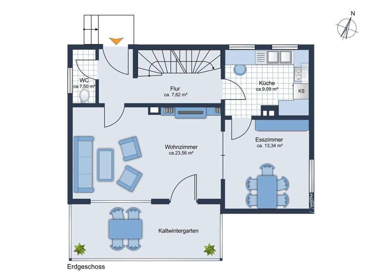 Einfamilienhaus zum Kauf 489.000 € 5 Zimmer 116 m² 657 m² Grundstück Mühlried Schrobenhausen / Mühlried 86529