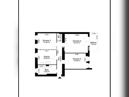 Wohnung zur Miete Tauschwohnung 457 € 3 Zimmer 84 m² EG Moabit Mitte 13357