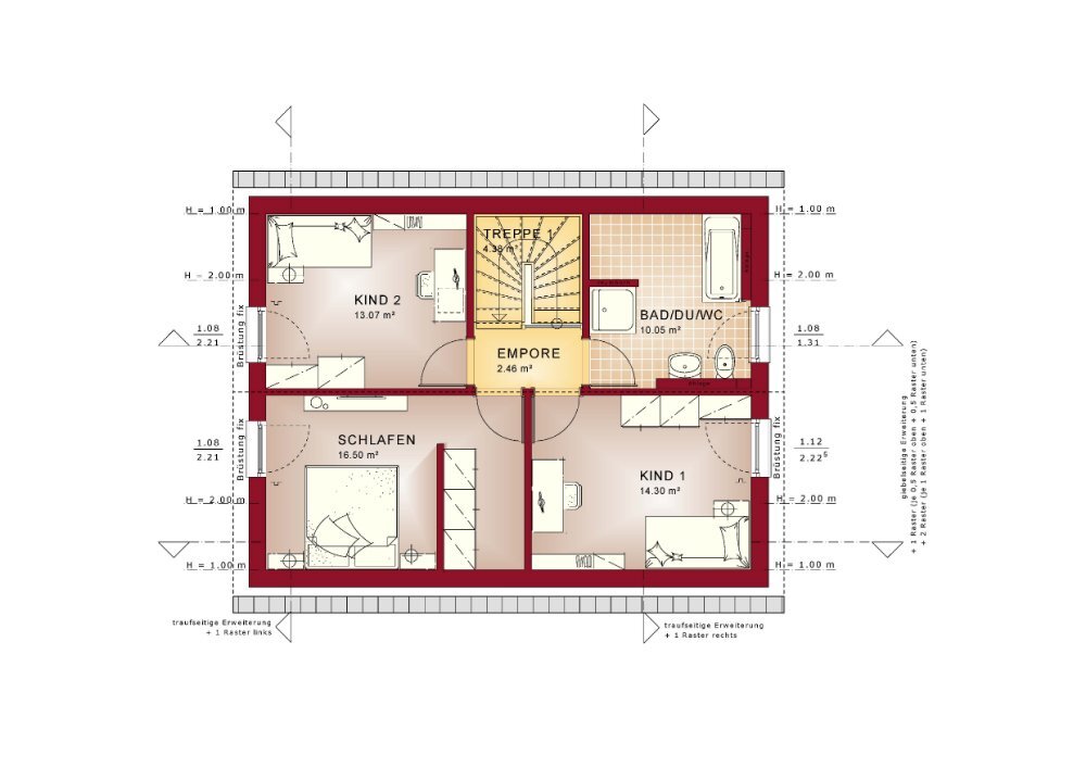 Einfamilienhaus zum Kauf provisionsfrei 435.979 € 4 Zimmer 122 m²<br/>Wohnfläche 1.226 m²<br/>Grundstück Taben-Rodt 54441