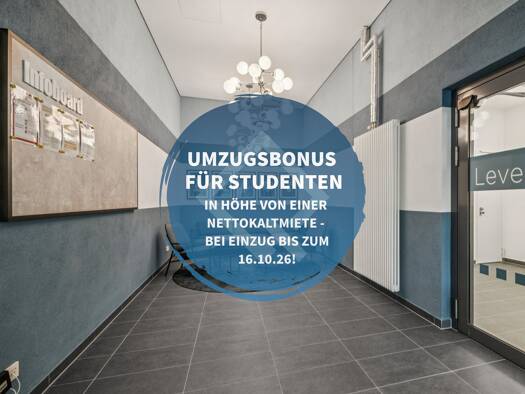 Wohnung zur Miete - Erstbezug 520 € 1 Zimmer 21 m² 3. Geschoss frei ab 16.09.2026 Im Rad Wiesbaden Nordost 65197
