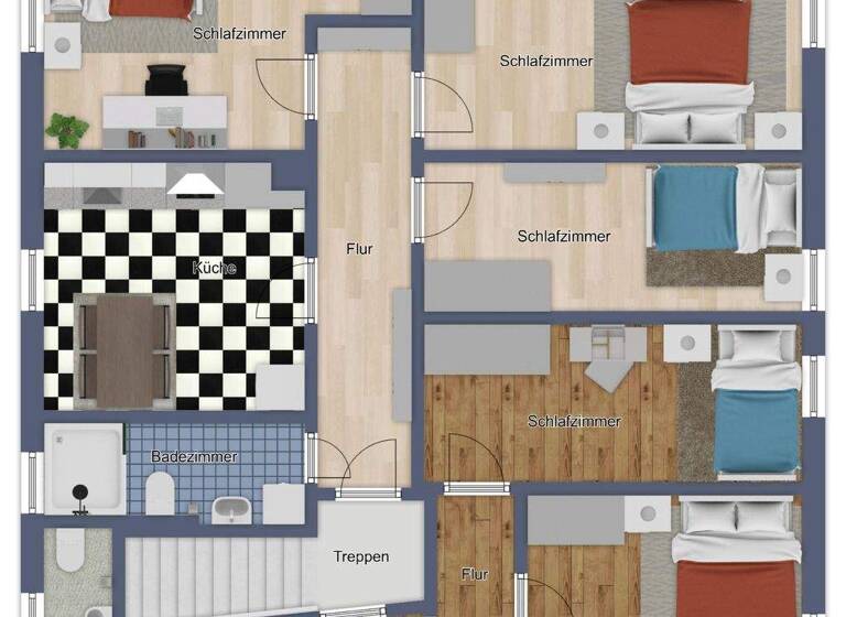 WG-Zimmer zur Miete 1.250 € 5 Zimmer 95 m² Sanderau Würzburg 97072