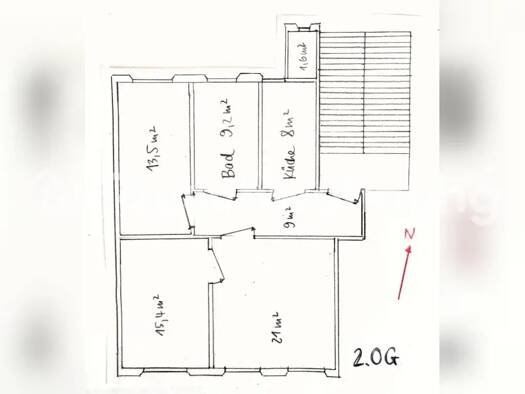 Wohnung zur Miete Tauschwohnung 460 € 3 Zimmer 78 m² 2. Geschoss Freiimfelde Halle (Saale) 06112