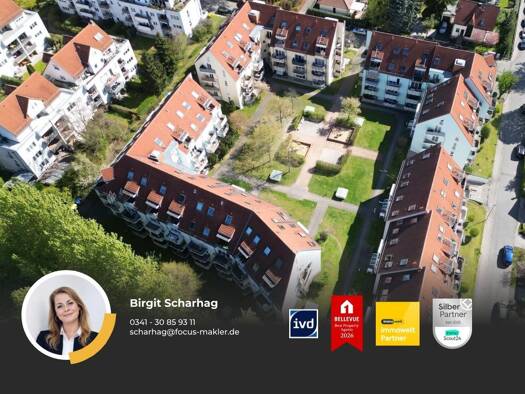 Wohnung zum Kauf 165.000 € 2 Zimmer 60,7 m² 2. Geschoss Markkleeberg Markkleeberg 04416