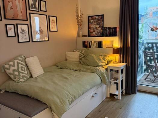 Wohnung zur Miete 470 € 1 Zimmer 21 m² Geschoss 2/4 frei ab sofort Innenstadt Innenstadt 38100
