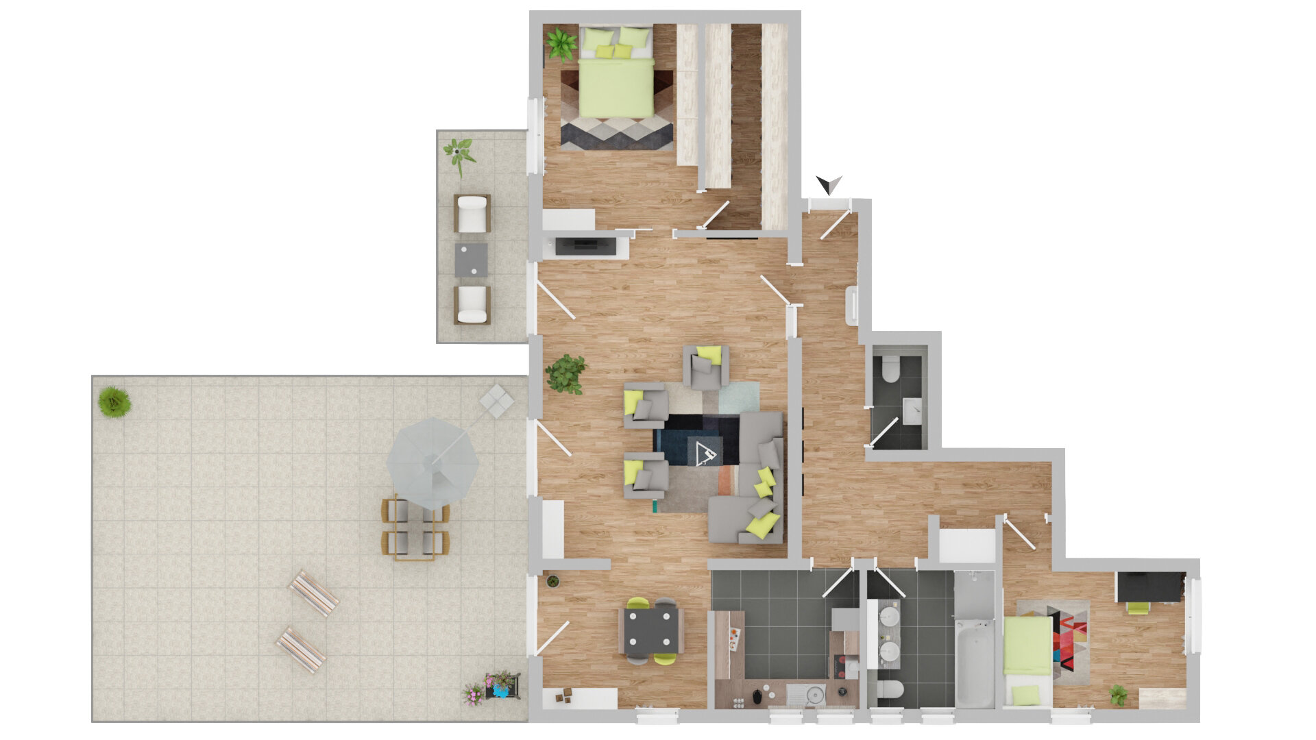 Wohnung zum Kauf 750.000 € 3,5 Zimmer 133 m²<br/>Wohnfläche 1.<br/>Geschoss Rosenberg Stuttgart 70176