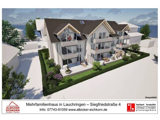 Wohnung zum Kauf provisionsfrei 351.550 € 3 Zimmer 79 m² 1. Geschoss Siegfriedstr. 4 Unterlauchringen 79787