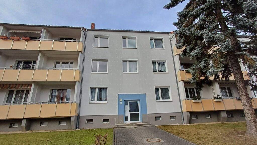 Wohnung zur Miete 415 € 3 Zimmer 63,7 m² 1. Geschoss Gerichtsrain 59 Merseburg 06217