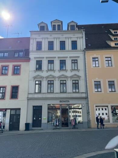 Wohnung zur Miete 640 € 3 Zimmer 100,1 m² 3. Geschoss frei ab 01.06.2025 Obermarkt 3 Freiberg Freiberg 09599
