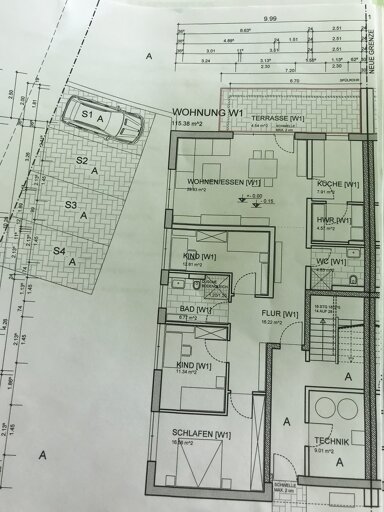 Wohnung zur Miete 1.000 € 4 Zimmer 115 m² 1. Geschoss frei ab sofort Ensdorf 66806