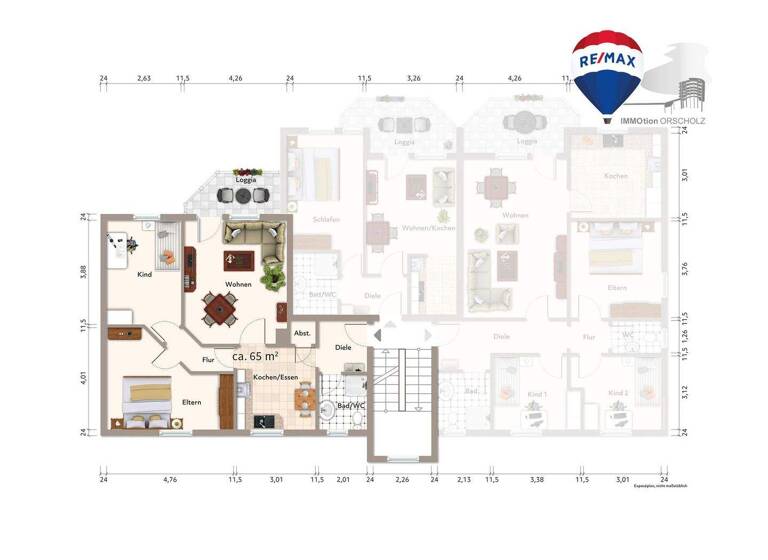 Wohnung zum Kauf 169.000 € 3 Zimmer 65 m² Ehrang Trier 54293