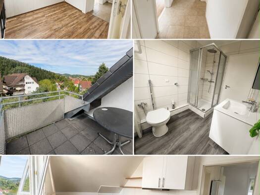 Wohnung zur Miete 750 € 2 Zimmer 60 m² Geschoss 2/2 frei ab sofort Scheuern Gernsbach 76593
