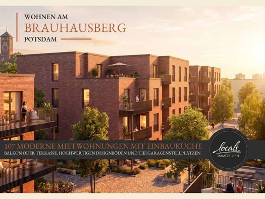 Wohnung zur Miete - Erstbezug 2.270 € 4 Zimmer 103 m² 3. Geschoss frei ab 01.04.2027 Max-Planck-Straße 15 Südliche Innenstadt Potsdam 14473