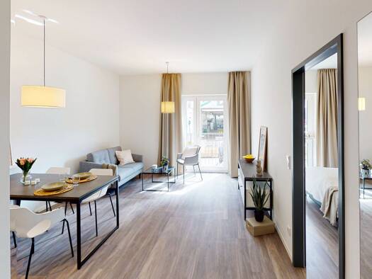 Wohnung zur Miete 1.480 € 2 Zimmer 53,2 m² 7. Geschoss Wandalenweg 5 Hammerbrook Hamburg 20097