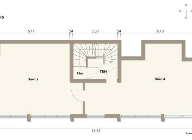 Ausstellungsfläche zur Miete 1.400 € 2 Zimmer teilbar ab 40 m² Andernach 56626