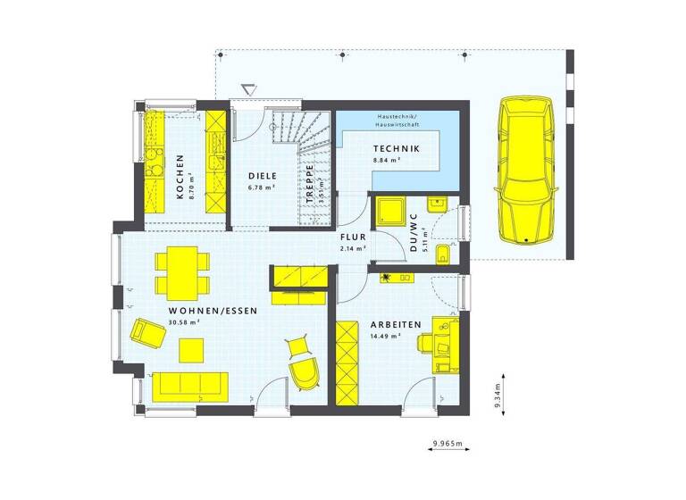 Einfamilienhaus zum Kauf provisionsfrei 828.277 € 5 Zimmer 156 m² 474 m² Grundstück Schweinheim Aschaffenburg 63743
