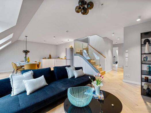 Wohnung zum Kauf - Erstbezug provisionsfrei 1.499.000 € 4 Zimmer 115,2 m² 4. Geschoss Uhlenhorster Weg 2 Uhlenhorst Hamburg 22085