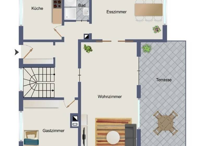Einfamilienhaus zum Kauf 439.000 € 6 Zimmer 164,1 m² 2.428 m² Grundstück Höfen Stegaurach 96135