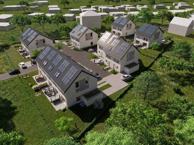 Reihenmittelhaus zum Kauf - Neubau 474.900 € 4,5 Zimmer 122 m² 134 m² Grundstück Mengede Dortmund / Mengede 44359