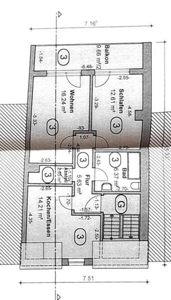 Wohnung zum Kauf 140.000 € 2 Zimmer 66 m²<br/>Wohnfläche Kröv Kröv 54536