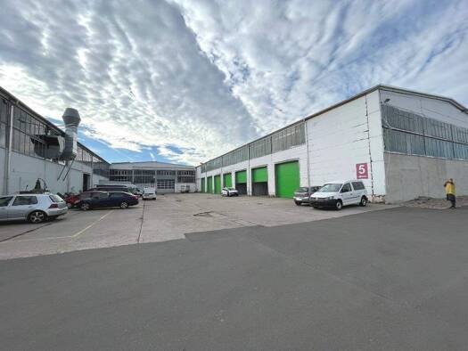 Lagerhalle zur Miete provisionsfrei 2,90 € 1.071 m² Lagerfläche teilbar ab 1.071 m² Gispersleben Erfurt 99091