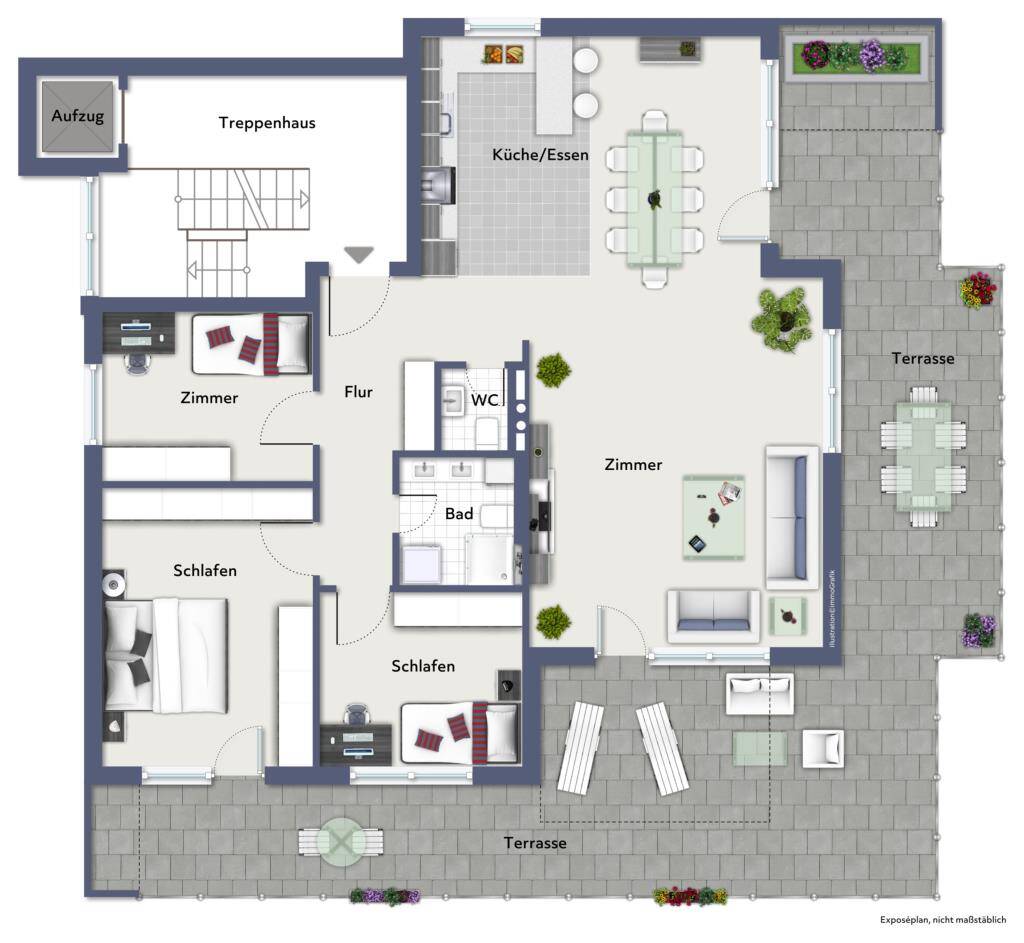 Wohnung zum Kauf 505.000 € 4,5 Zimmer 135 m²<br/>Wohnfläche Stadtgebiet Göppingen 73033