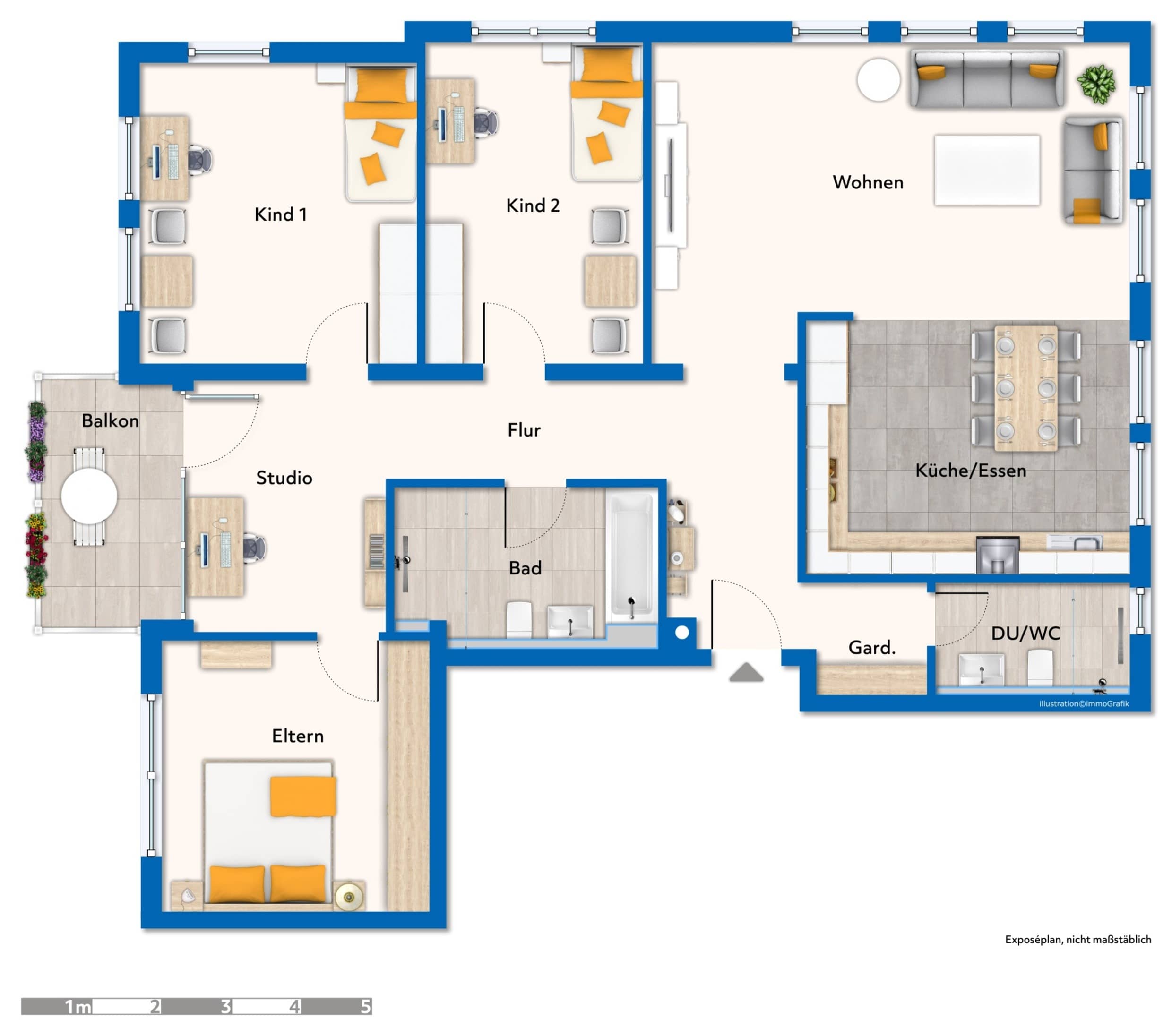 Wohnung zum Kauf 630.000 € 4,5 Zimmer 121 m²<br/>Wohnfläche Kemnat Ostfildern 73760