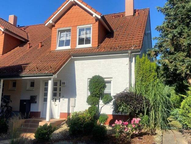 Reihenendhaus zum Kauf provisionsfrei 470.000 € 4 Zimmer 130 m² 291 m² Grundstück Am Weißiger Bach 119 Weißig Ortschaft Schönfeld-Weißig 01328