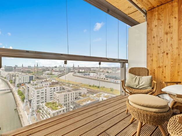 Wohnung zum Kauf 1.795.000 € 3 Zimmer 123 m² 16. Geschoss Hammerbrook Hamburg 20457