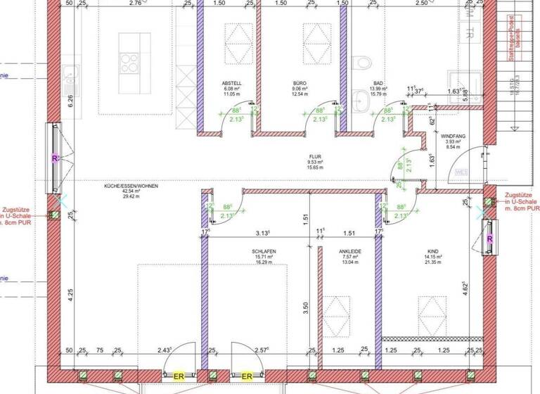 Wohnung zur Miete 1.150 € 4 Zimmer 116 m² Aufhausen 93089