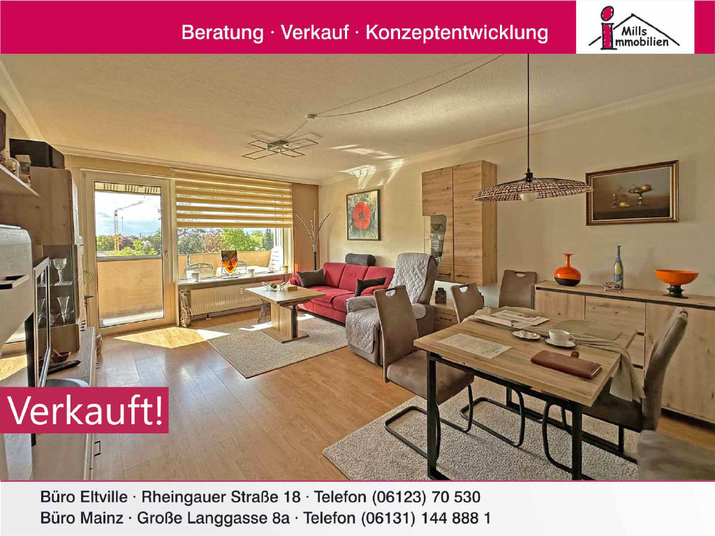 Wohnung zum Kauf 285.000 € 3 Zimmer 82 m²<br/>Wohnfläche 3.<br/>Geschoss Uthmannstraße Wiesbaden 55246