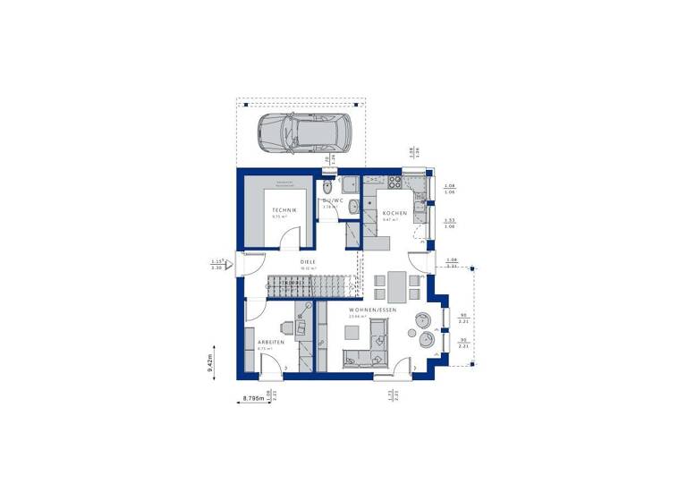 Haus zum Kauf provisionsfrei 529.765 € 4 Zimmer 143 m² 734 m² Grundstück Nochern Nastätten 56357