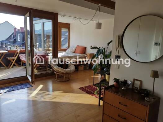Terrassenwohnung zur Miete Tauschwohnung 500 € 2 Zimmer 55 m² 5. Geschoss Stühlinger Freiburg im Breisgau 79106