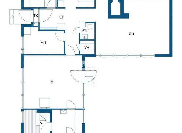 Doppelhaushälfte zum Kauf 87.000 € 5 Zimmer 146 m² 955 m² Grundstück Mäntytie 14 Sipoo 04130