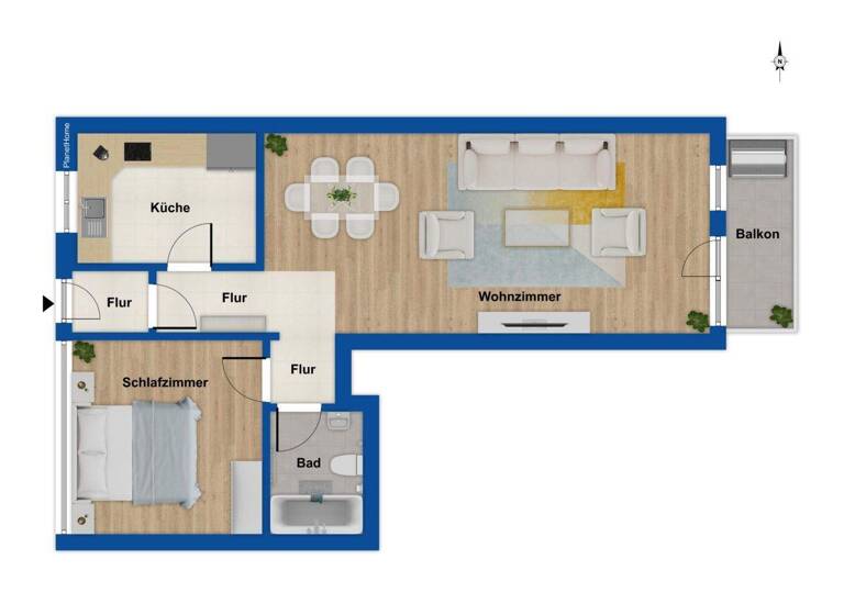 Wohnung zum Kauf 125.000 € 2 Zimmer 63 m² 4. Geschoss Riedenburg 93339