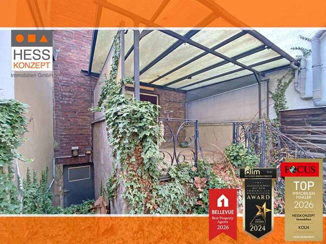 Immobilie in Frechen - PROFI-BESICHTIGUNGSFILM: Das Denkmalschutz-Reihenhaus zur Sanierung in zentraler Lage. AfA nach §7i EStG nutzen! - Bild 3