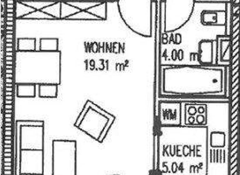 Wohnung zum Kauf 199.900 € 2 Zimmer 45 m² Königsbrunn 86343