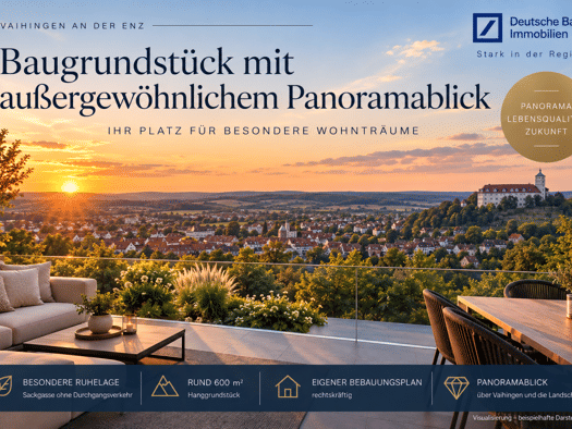 Grundstück zum Kauf 420.000 € 600 m² Grundstück Vaihingen an der Enz Vaihingen an der Enz 71665