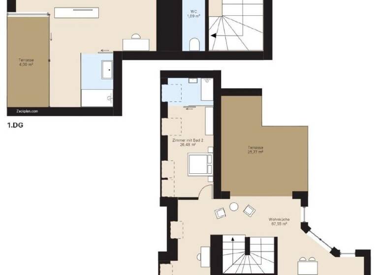 Wohnung zum Kauf 999.000 € 3 Zimmer 130,1 m² Wien 1150