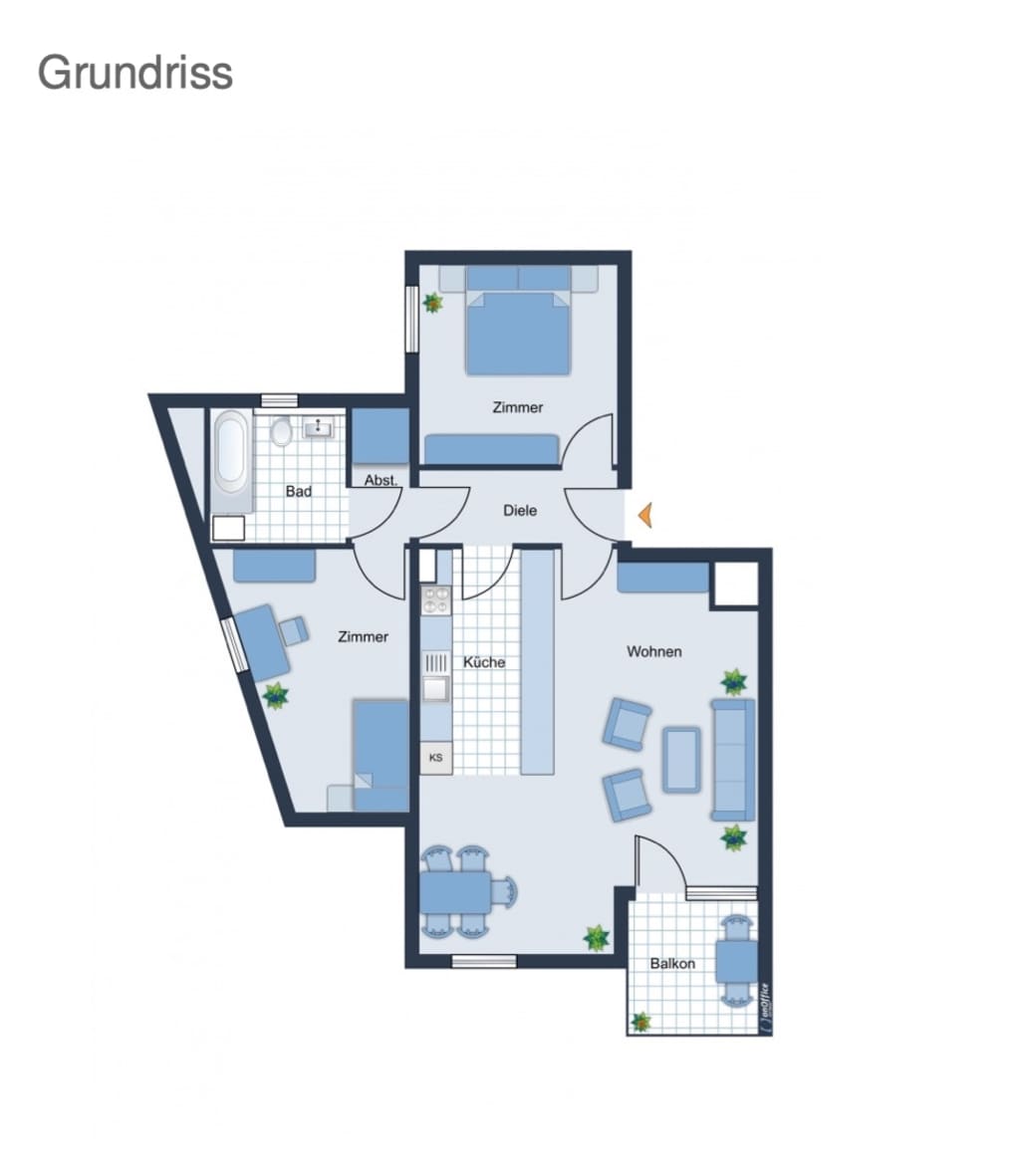 Wohnung zur Miete Wohnen auf Zeit 2.750 € 3 Zimmer 80 m²<br/>Wohnfläche 01.01.2025<br/>Verfügbarkeit Cosmarweg Staaken Berlin 13591