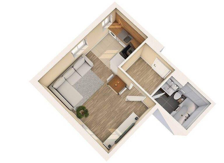 Studio zum Kauf 77.000 € 1 Zimmer 26,8 m² 1. Geschoss Innere Altstadt Dresden 01139