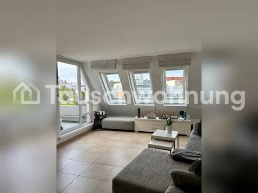 Maisonette zur Miete Tauschwohnung 1.950 € 2 Zimmer 72 m² 5. Geschoss Schwabing-West München 80796