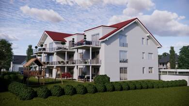 Terrassenwohnung zum Kauf - Neubau 429.000 € 4 Zimmer 115,4 m² EG Attenhausen Sontheim-Attenhausen 87776