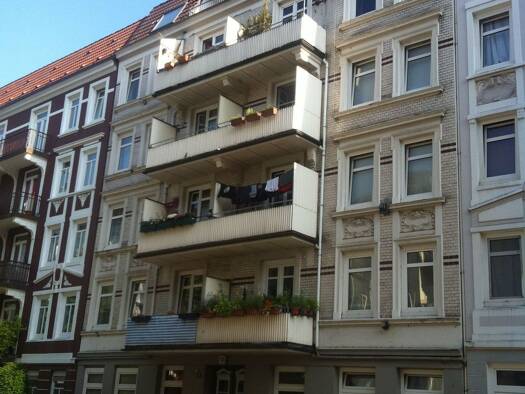 Wohnung zur Miete 598 € 2 Zimmer 40 m² 2. Geschoss frei ab 01.06.2026 Kegelhofstraße 13 Eppendorf Hamburg 20251