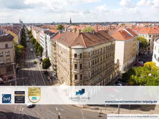 Gewerbeobjekt zum Kauf als Kapitalanlage geeignet 2.600.000 € 1.652 m² 720 m² Grundstück Volkmarsdorf Ost 04315
