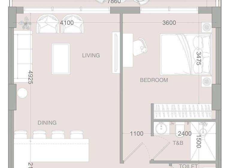 Wohnung zum Kauf provisionsfrei 318.072 € 2 Zimmer 77,7 m² Dubai 00000