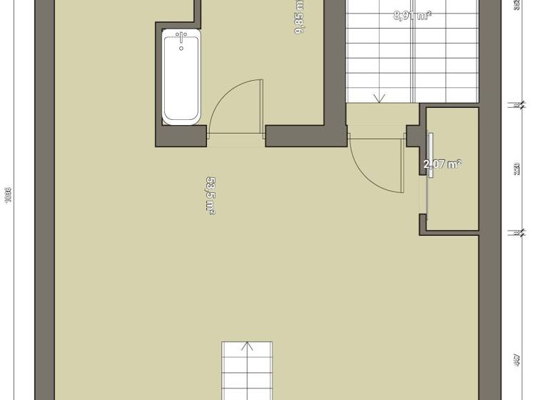 Maisonette zur Miete 860 € 4 Zimmer 110 m² Geschoss 3/4 frei ab sofort Bahnhofstraße 78 Lüdenscheid 58507