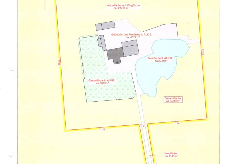 Bauernhaus zum Kauf provisionsfrei 595.000 € 6 Zimmer 200 m² 10.000 m² Grundstück Grabau 23845