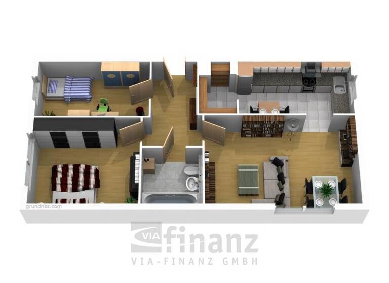 Wohnung zum Kauf 57.000 € 3 Zimmer 66,2 m² Talstraße 32 Reichenbrand Chemnitz 09117