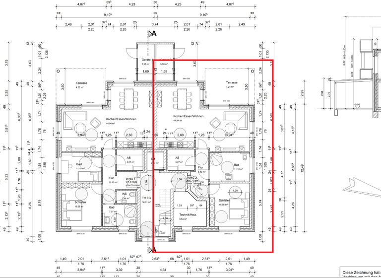Wohnung zur Miete 910 € 2 Zimmer 89 m² frei ab 01.03.2026 Neuenburg Zetel 26340
